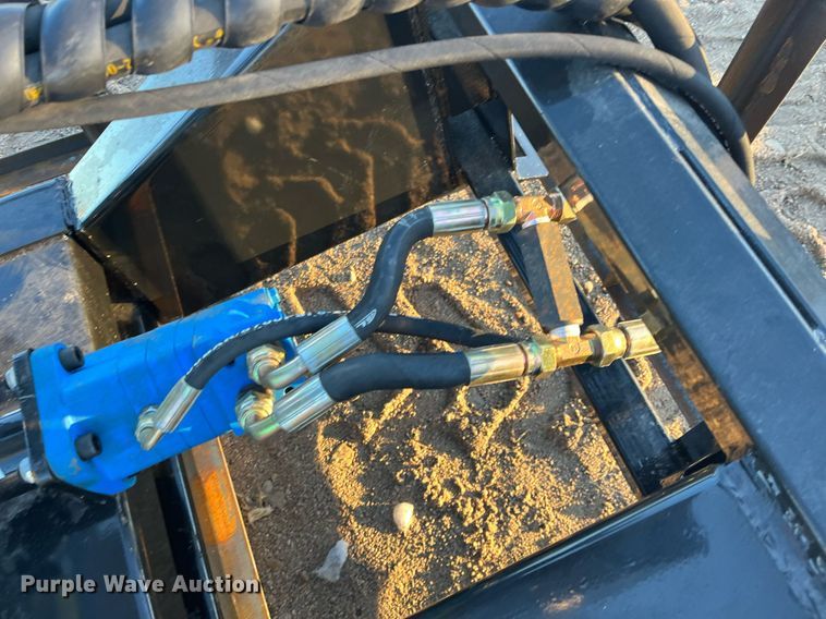 image for item DQ4002 2022 Mower King SSBX42S  skid steer wood chipper