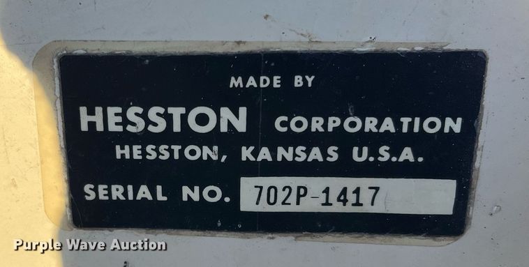 image for item DQ4015 Hesston 2000-150  forage harvester