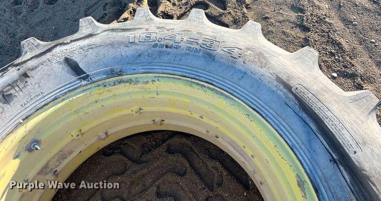 image for item DQ4020 Kelly-Springfield PowerMark 2000  18.4-34 tire and wheel