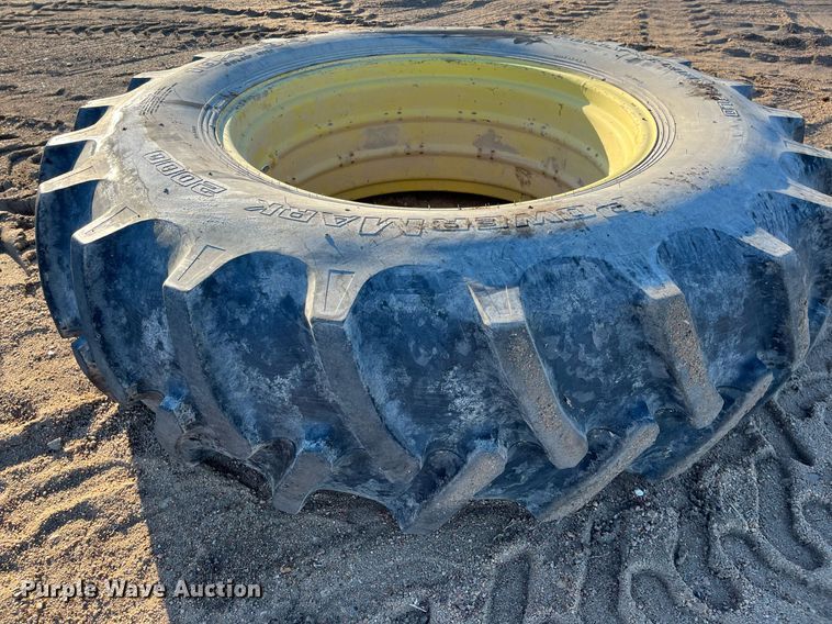 image for item DQ4020 Kelly-Springfield PowerMark 2000  18.4-34 tire and wheel