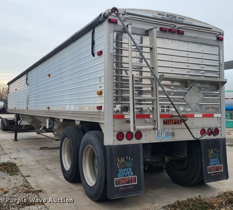 image for item JG9571 2007 Timpte  grain trailer