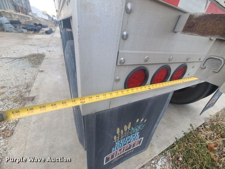image for item JG9571 2007 Timpte  grain trailer