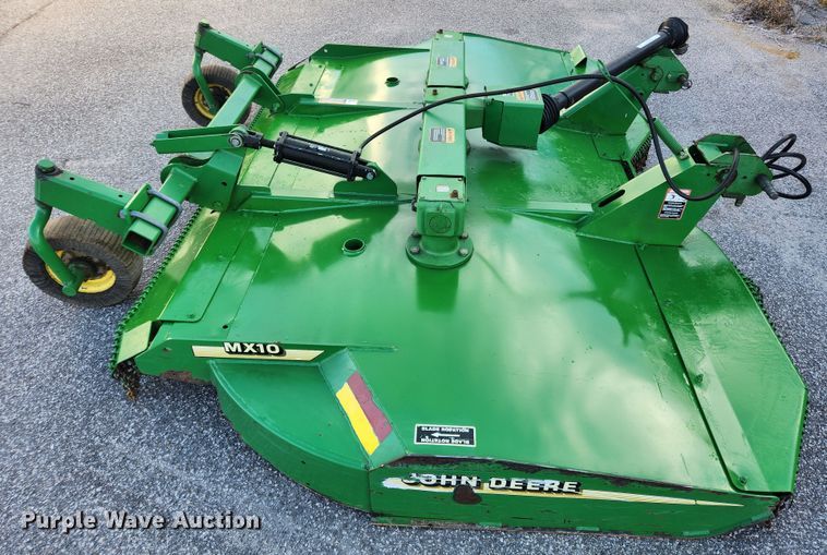 image for item KT9484 John Deere MX10  rotary mower