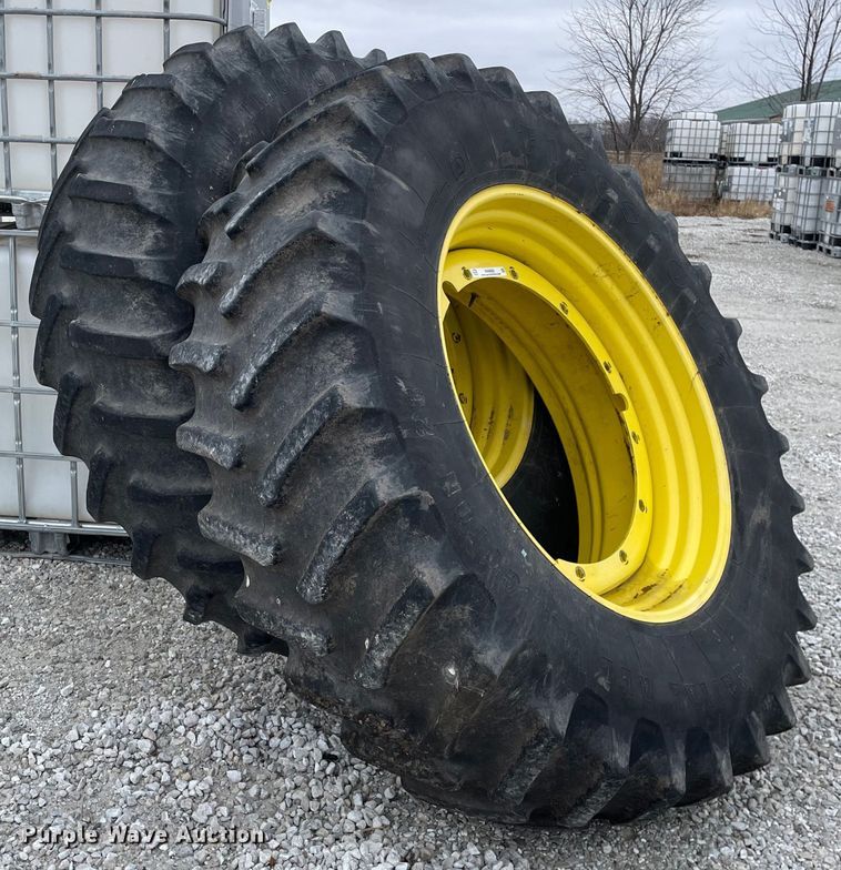 image for item MA9808 (2) wheels and tires