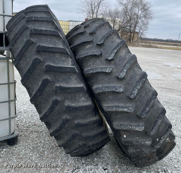 image for item MA9808 (2) wheels and tires