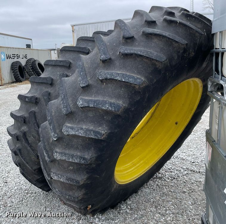 image for item MA9808 (2) wheels and tires