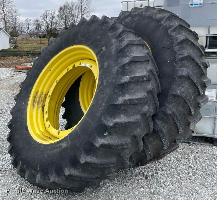 image for item MA9808 (2) wheels and tires