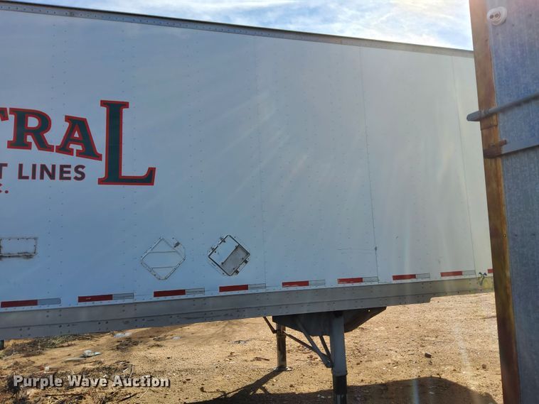 image for item DK6495 1984 Fruehauf Road Systems  dry van trailer