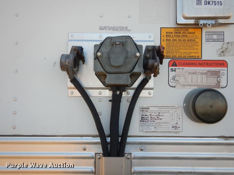 image for item DK7515 2014 Utility VS2DX  dry van trailer