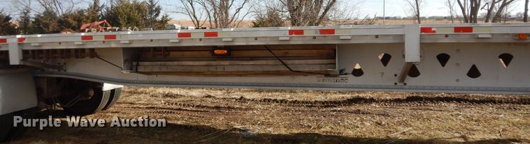 image for item DK7516 2007 Manac  flatbed trailer