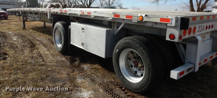 image for item DK7516 2007 Manac  flatbed trailer