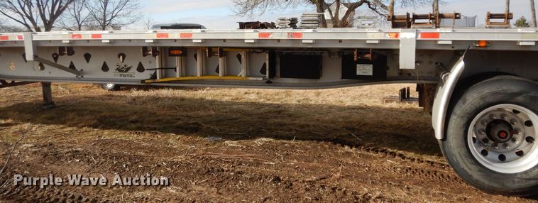 image for item DK7516 2007 Manac  flatbed trailer