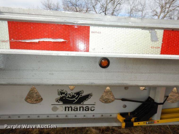 image for item DK7516 2007 Manac  flatbed trailer