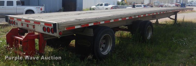 image for item DN0462 2001 Chaparral  flatbed trailer