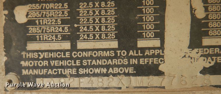 image for item DN0462 2001 Chaparral  flatbed trailer