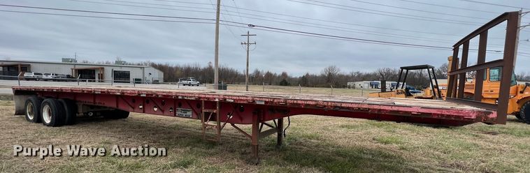 image for item ID9272 1995 Transcraft TL2000  flatbed trailer