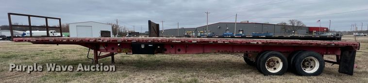 image for item ID9272 1995 Transcraft TL2000  flatbed trailer