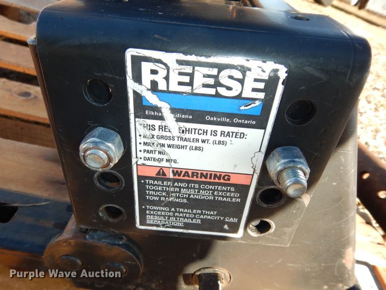 image for item JR9015 Reese  fifth wheel plate