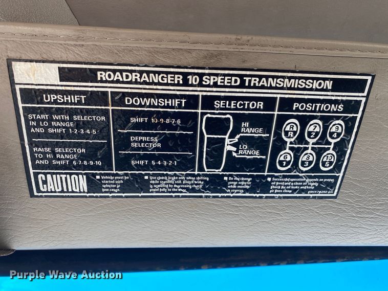 image for item JW9217 2005 Sterling A-Line  semi truck