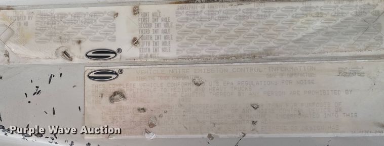 image for item JW9217 2005 Sterling A-Line  semi truck