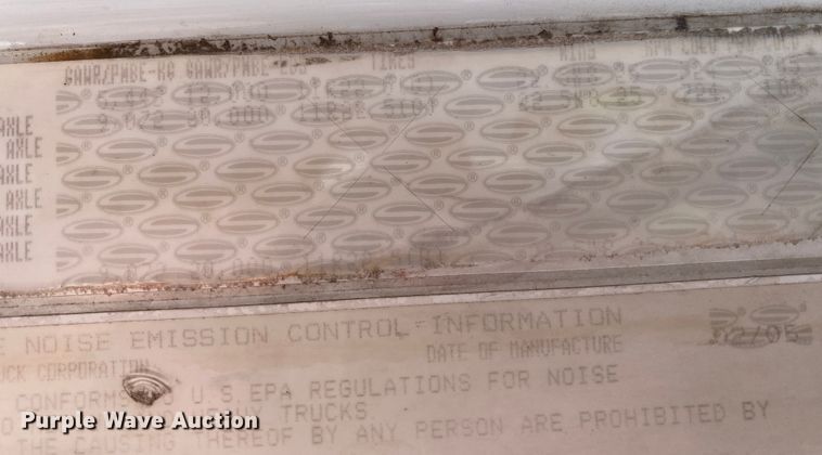 image for item JW9217 2005 Sterling A-Line  semi truck