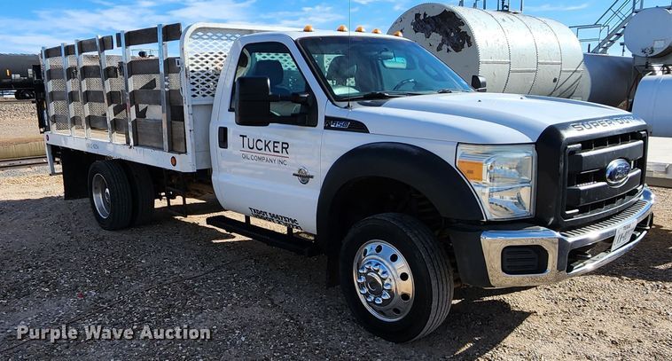 image for item KC9712 2012 Ford F450 Super Duty  flatbed truck