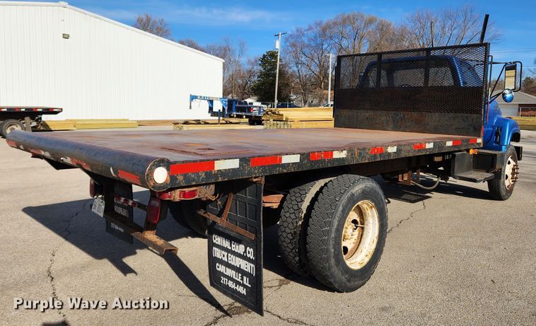 image for item KT9478 1999 GMC C6500  dump flatbed truck