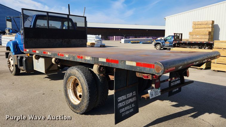 image for item KT9478 1999 GMC C6500  dump flatbed truck