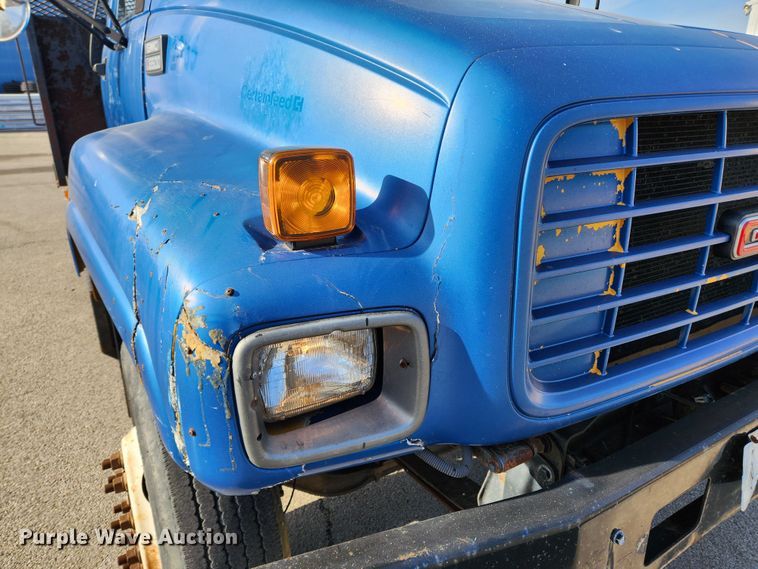 image for item KT9478 1999 GMC C6500  dump flatbed truck