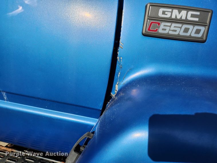 image for item KT9478 1999 GMC C6500  dump flatbed truck