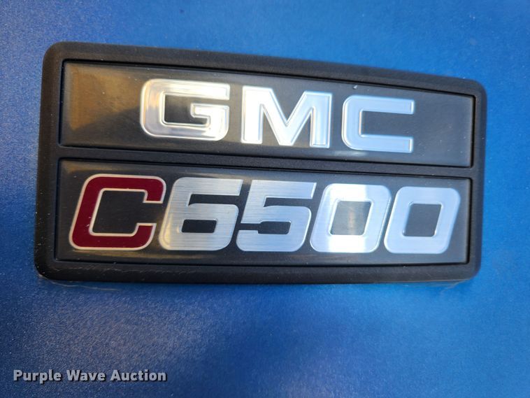 image for item KT9478 1999 GMC C6500  dump flatbed truck