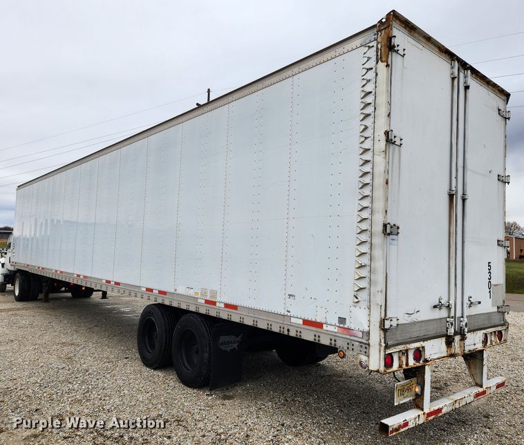 image for item KT9514 2005 Wabash  dry van trailer