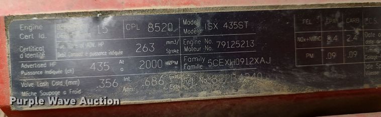 image for item LA9288 2006 International 9200i  semi truck