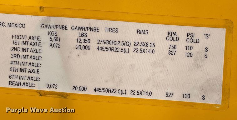 image for item LP9167 2018 Freightliner Cascadia 125  semi truck