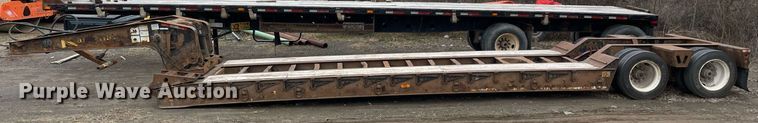 image for item MA9820 2013 Kaufman  lowboy equipment trailer