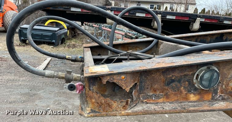 image for item MA9820 2013 Kaufman  lowboy equipment trailer