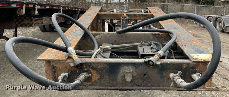 image for item MA9820 2013 Kaufman  lowboy equipment trailer