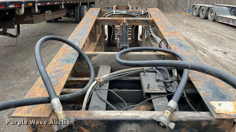 image for item MA9820 2013 Kaufman  lowboy equipment trailer