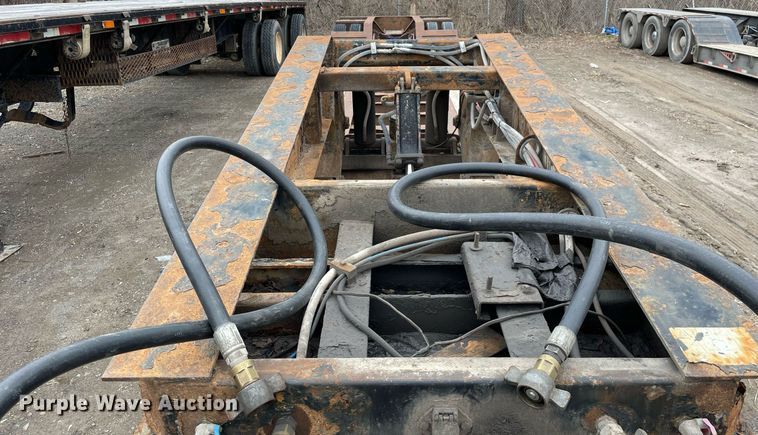 image for item MA9820 2013 Kaufman  lowboy equipment trailer