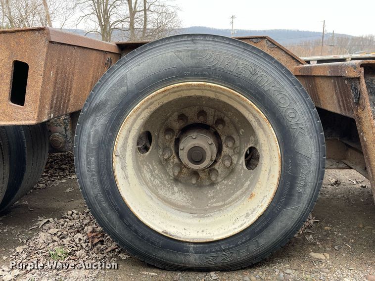 image for item MA9820 2013 Kaufman  lowboy equipment trailer