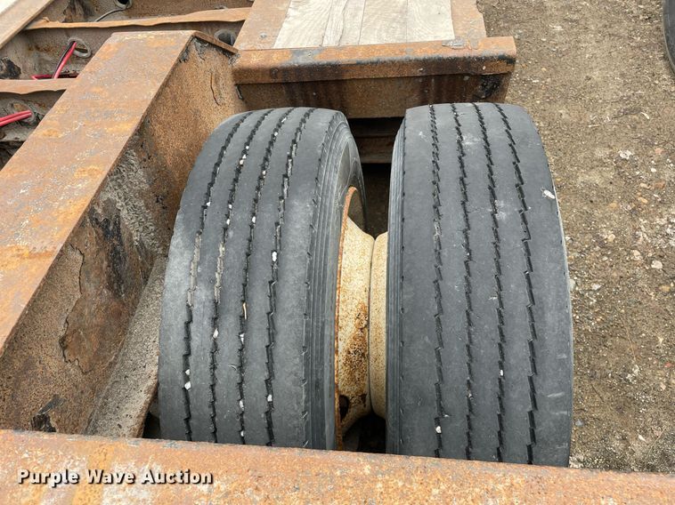 image for item MA9820 2013 Kaufman  lowboy equipment trailer