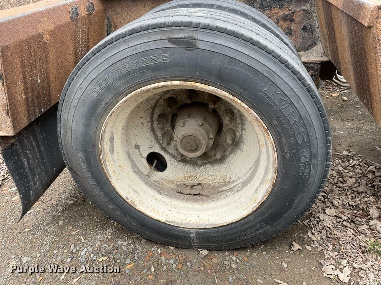 image for item MA9820 2013 Kaufman  lowboy equipment trailer