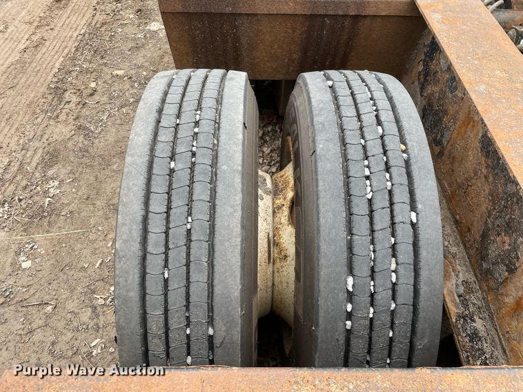 image for item MA9820 2013 Kaufman  lowboy equipment trailer