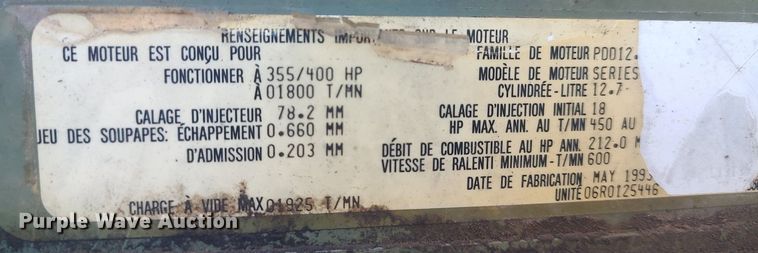 image for item MM9956 1993 Freightliner FLD  semi truck