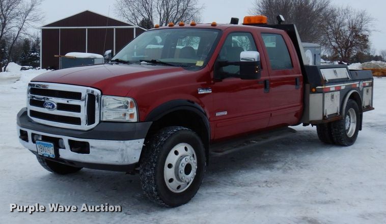 image for item AF9309 2005 Ford F450 Super Duty  Crew Cab utility / service truck