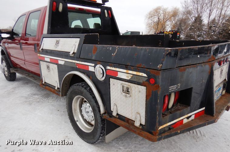 image for item AF9309 2005 Ford F450 Super Duty  Crew Cab utility / service truck