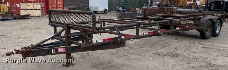image for item DJ8050 2008 Shop built  pipe trailer