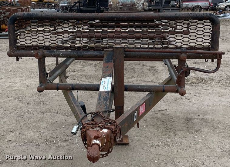 image for item DJ8050 2008 Shop built  pipe trailer