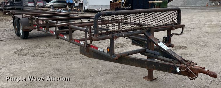 image for item DJ8050 2008 Shop built  pipe trailer