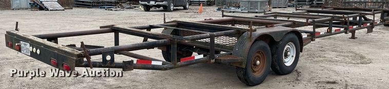 image for item DJ8050 2008 Shop built  pipe trailer